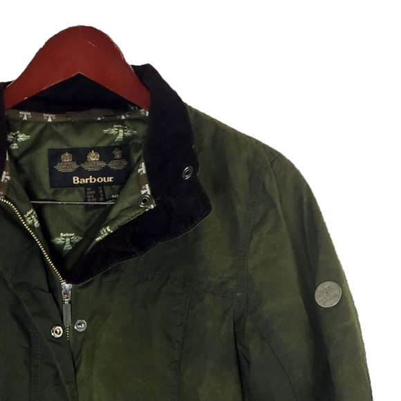 barbour sandsend wax jacket